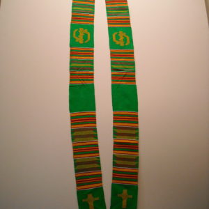 kente cloth, clergy stole